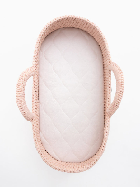 Avyanna: Eco-Friendly Handwoven Baby Moses basket standard Bassinet - Organic, Natural, and Safe for Newborns