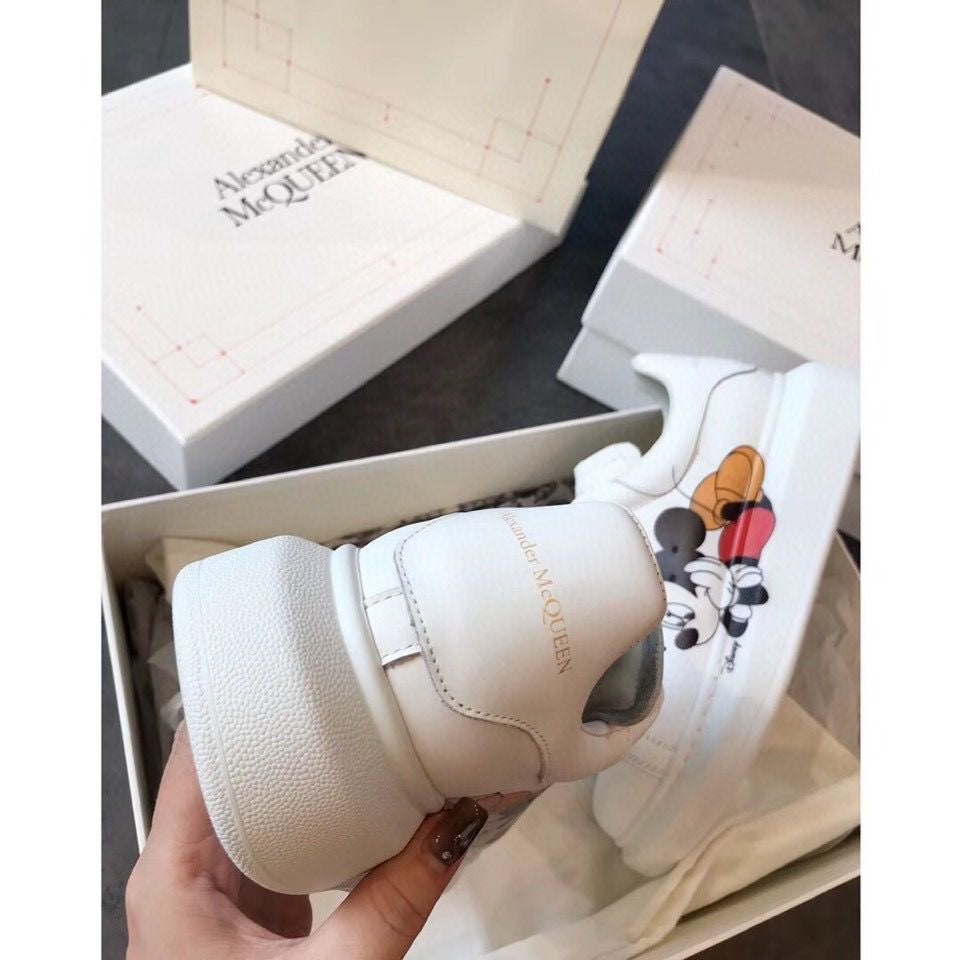 Designer Alexander McQueen Unisex Mickey sneakers