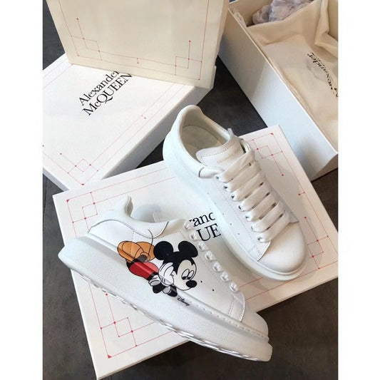 Designer Alexander McQueen Unisex Mickey sneakers
